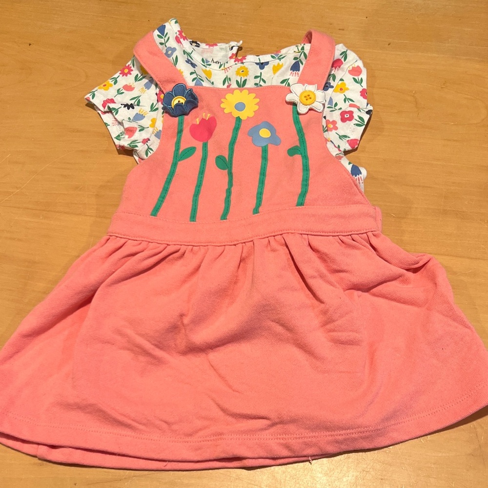 Kids Headquarters Pink Floral Dress
